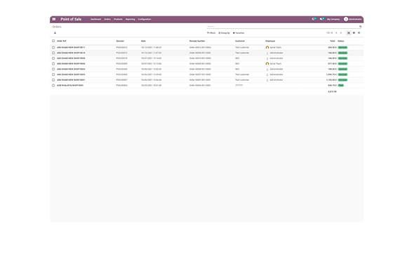 Capillary to Odoo Migration: