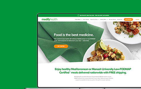 Web Application That Offers Doorstep Delivery of Dietary Meals