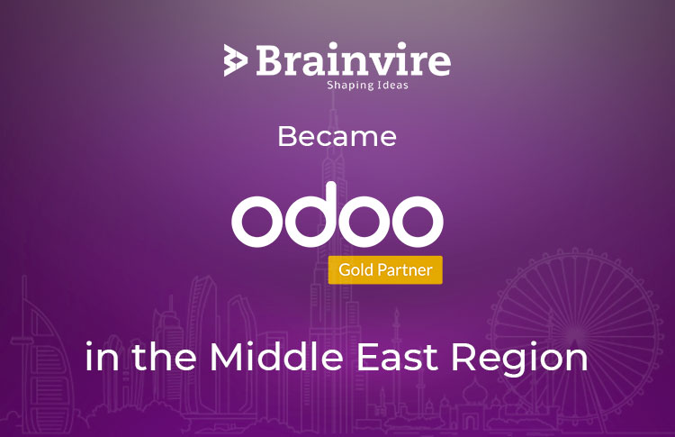 Brainvire Announced its Odoo Gold Partnership in the Middle East