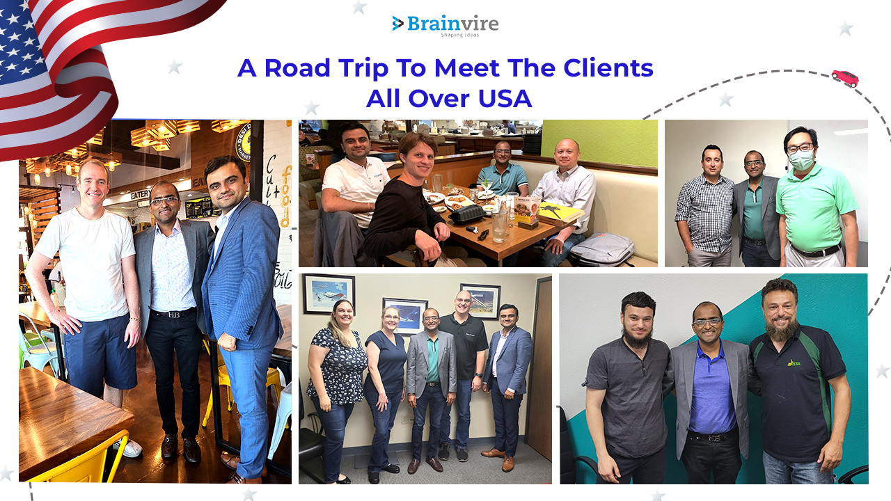 Meeting Clients All Over USA For Strategic Planning