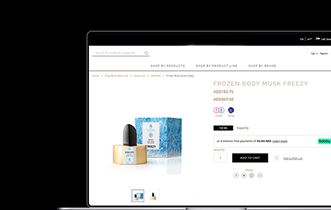 Utilized intuitive tech stack to develop a multi-country website for a perfumier
