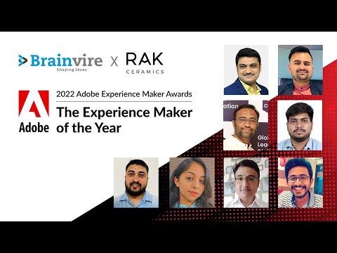 Brainvire & RAK Ceramics Win Laurels In Adobe Award 2022