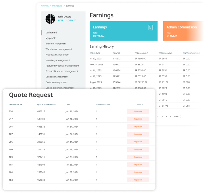 multi-vendor marketplace development