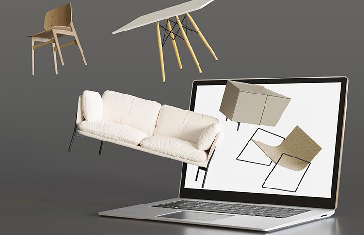 Online Furniture Store Optimized for better Shopping Experience