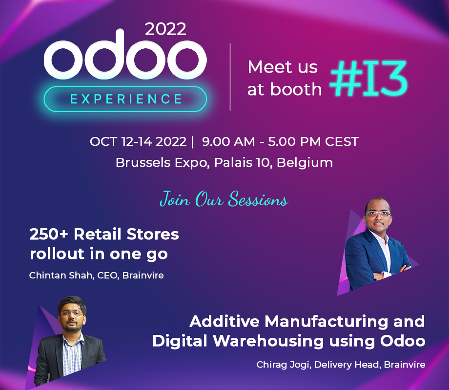 Meet Us at Odoo Experience 2022