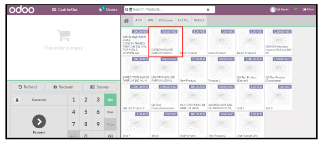 Odoo POS System