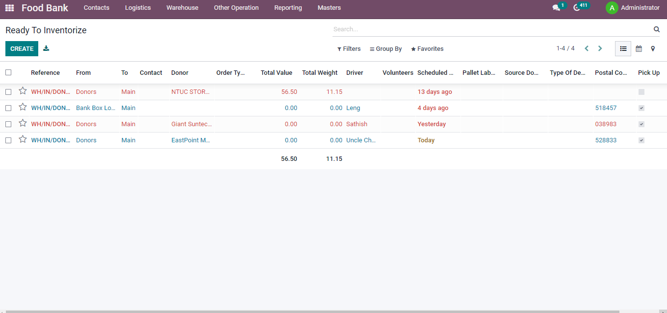 Inventory Tracking