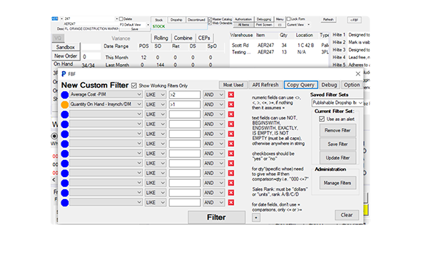 Organized Data