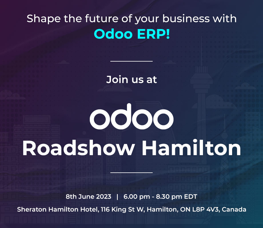 Let’s Meet at Odoo Roadshow Hamilton!
