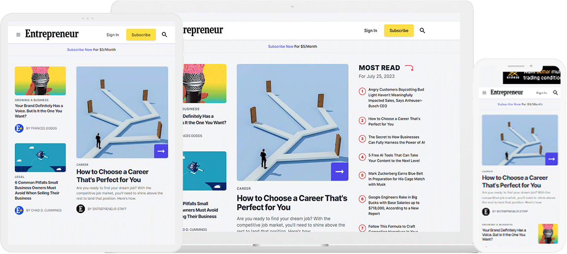 Scalable Web Application That Responds To User Query On Entrepreneur Material
