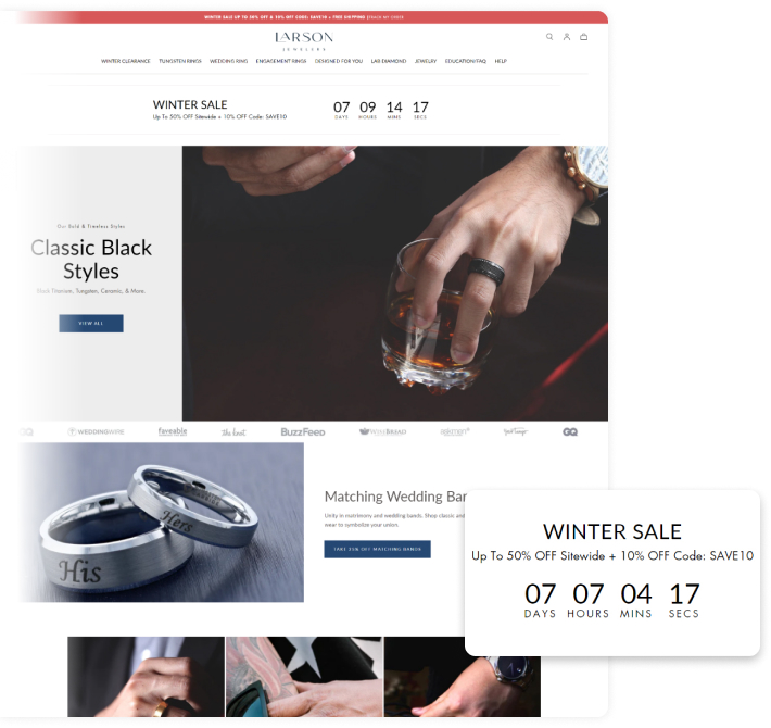 digital marketing for a wedding ring dealer