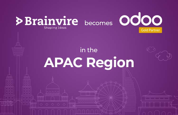 Brainvire Expands Odoo Gold Partner Status To The APAC Region, Adding To Its Middle East and North America Regions