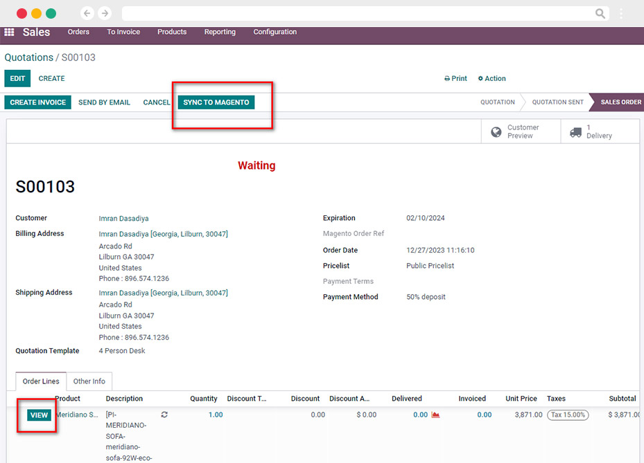 Seamless Magento-Odoo Integration