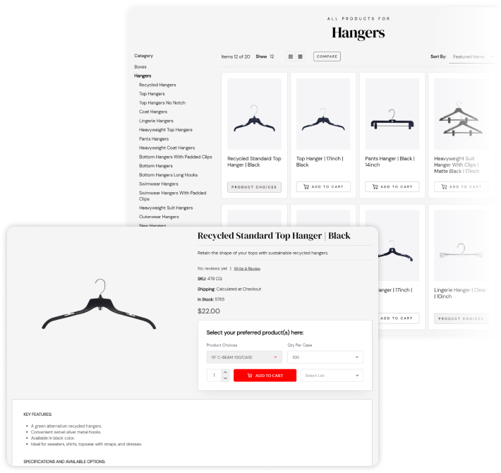 cloud-based bigcommerce platform for industrial packaging supplies