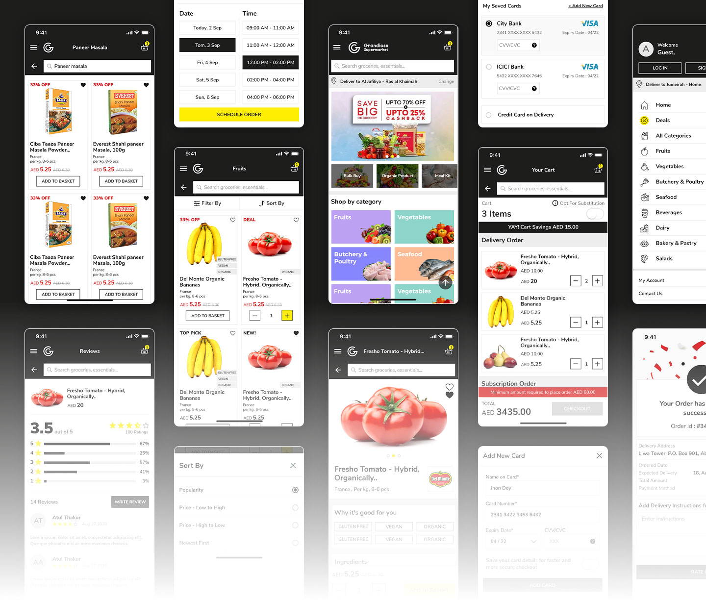 magnify uiux experience for a prominent uae supermarket