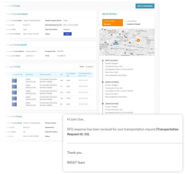 tracking management for energy industry leaders