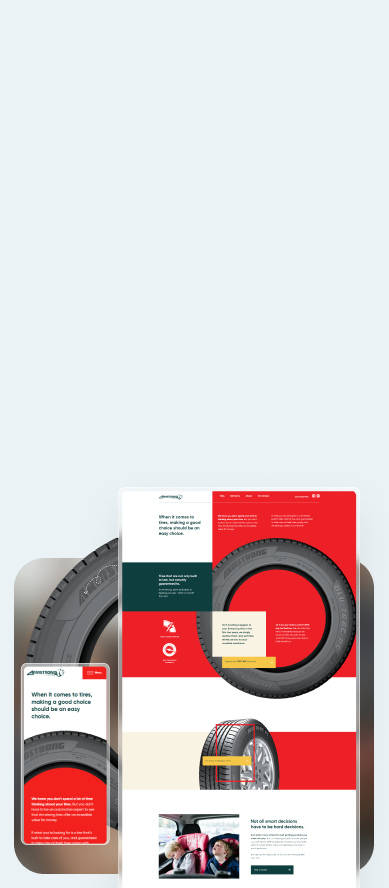 Brainvire helped a leading tire brand identify itself as a leading tire supplier