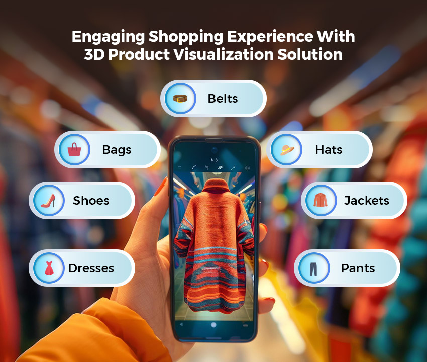 Engaging Shopping Experience With 3D Product Visualization Solution 