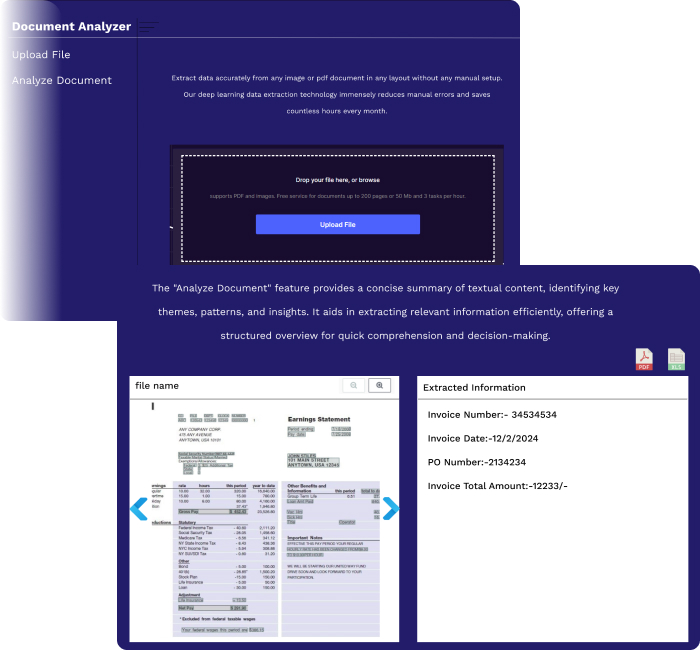 invoice data extraction