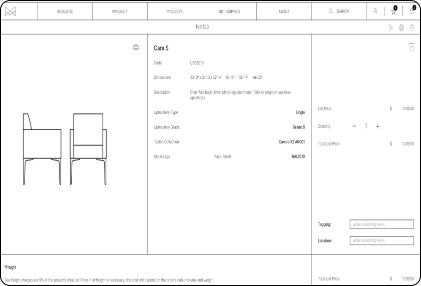 slider item
