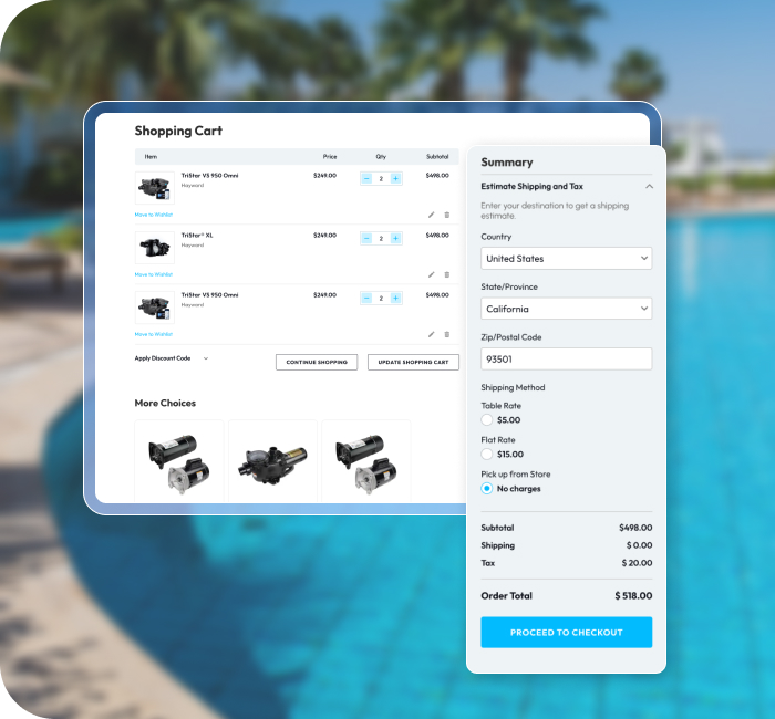 Integrated Third-Party API for Product Display