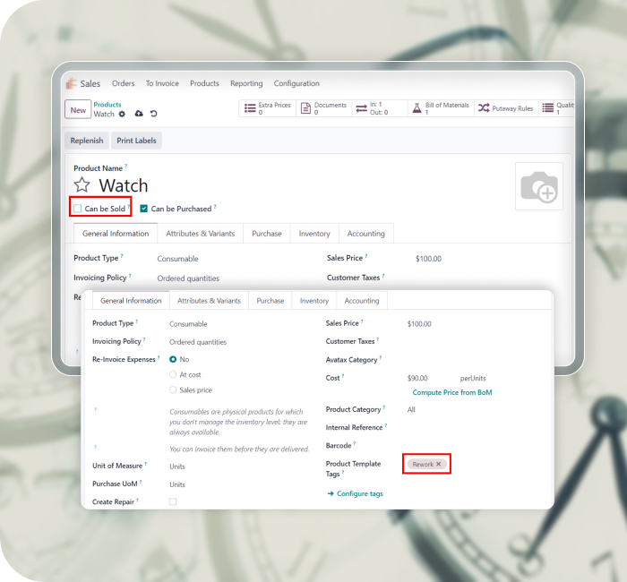 Optimized Reworks and Repairs with Odoo Module