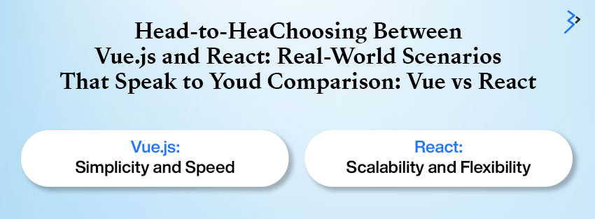  Choosing Between Vue.js and React: Real-World Scenarios That Speak to You