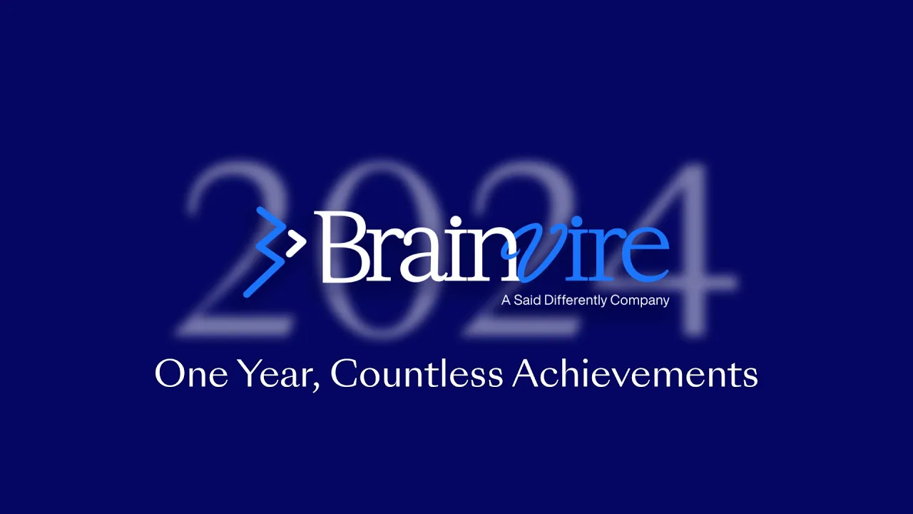 Brainvire 2024 Recap : One Year, Countless Achievements