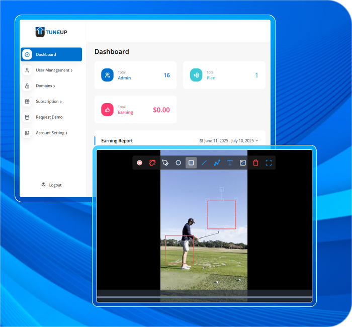 Real-Time Golf Swing Video Analysis and Feedback Tool
