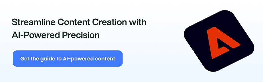 AI powered Content