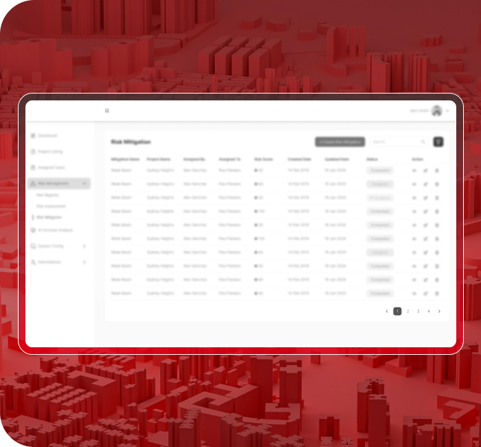 Streamlined Risk Mitigation Workflows