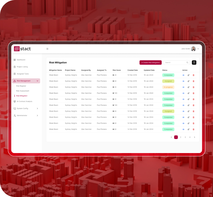 Streamlining Risk Mitigation Workflows