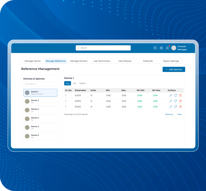 Report Filtering and Search