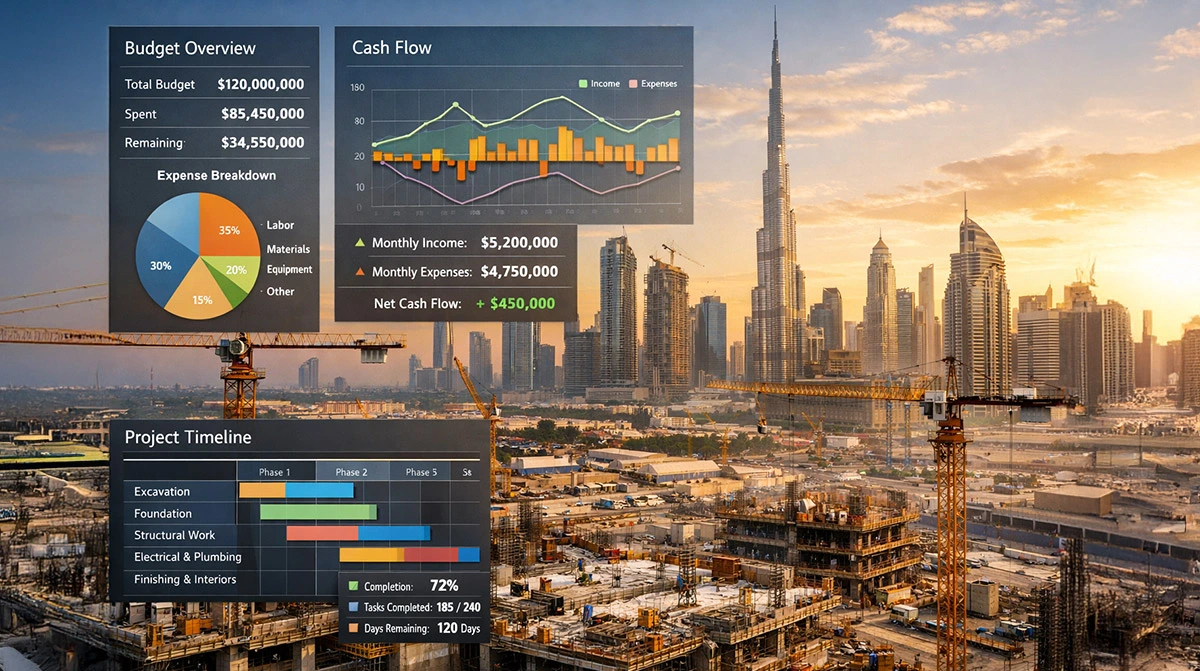 Your Smart Guide to UAE Construction Cost Control with Odoo ERP